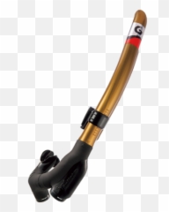 Gull Snorkel Gs - 3179 SUPER BULLET MINI BLK WHI SILICONE Gull Super Bullet Black Silicone Snorkel png