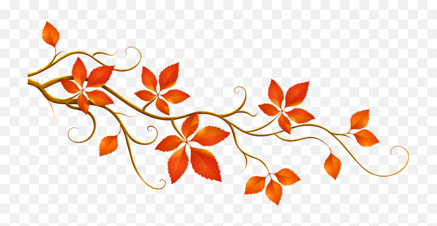 September Clipart Leaves Transparent Free - Clip Art Falling Leaves Png,Fall Leaf Transparent Background
