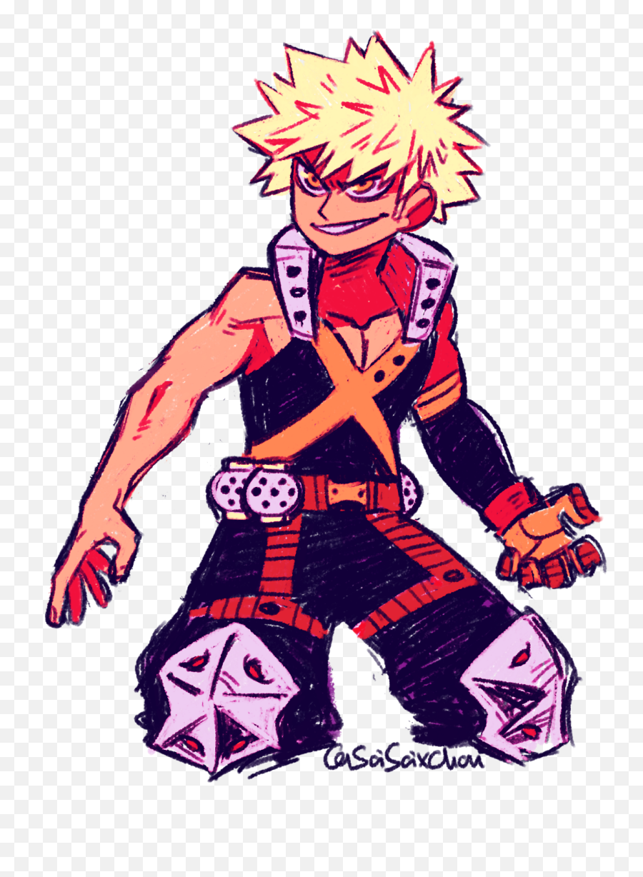 I Was Going For Soft Pastels But - Transparent Katsuki Bakugou Png,Bakugo Png