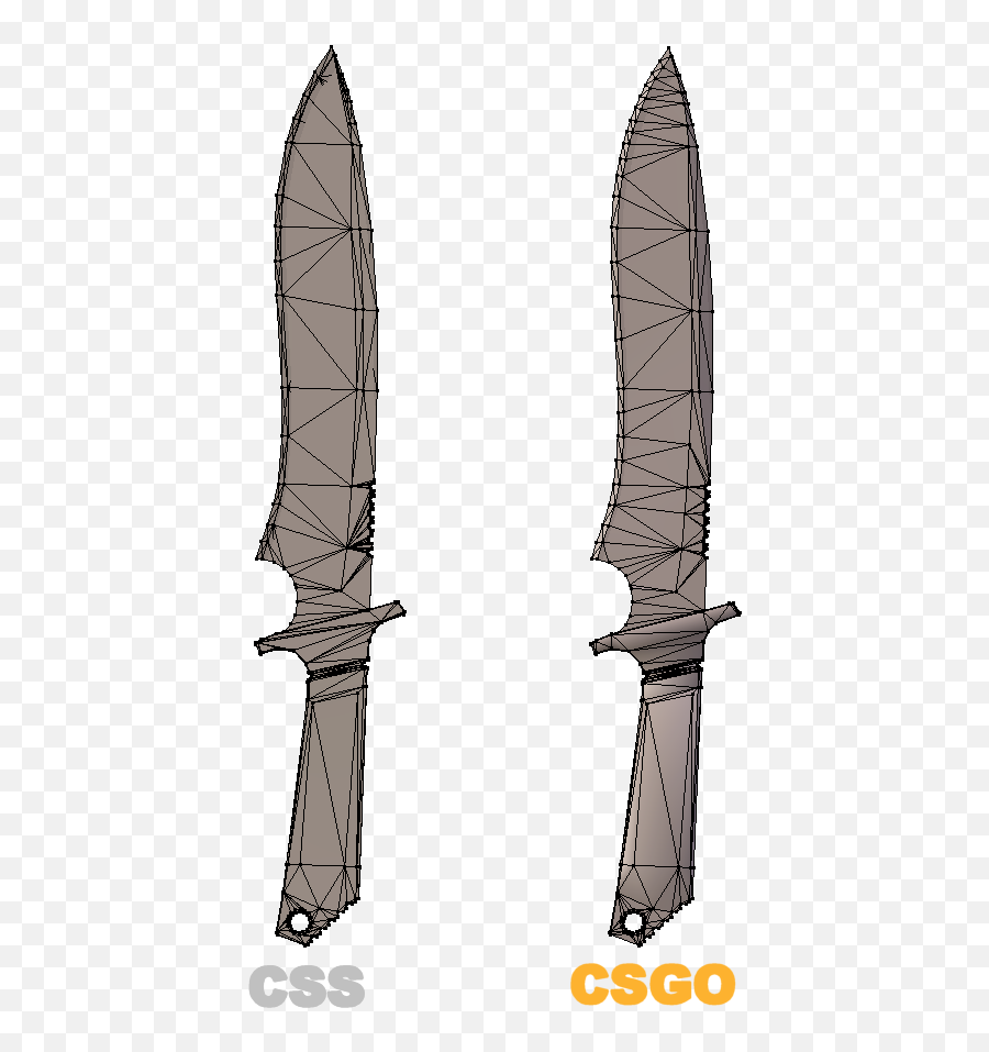 Quick Analysis Of The Classic Knife 1 - Csgo Classic Knife Draw Png,Csgo Knife Png