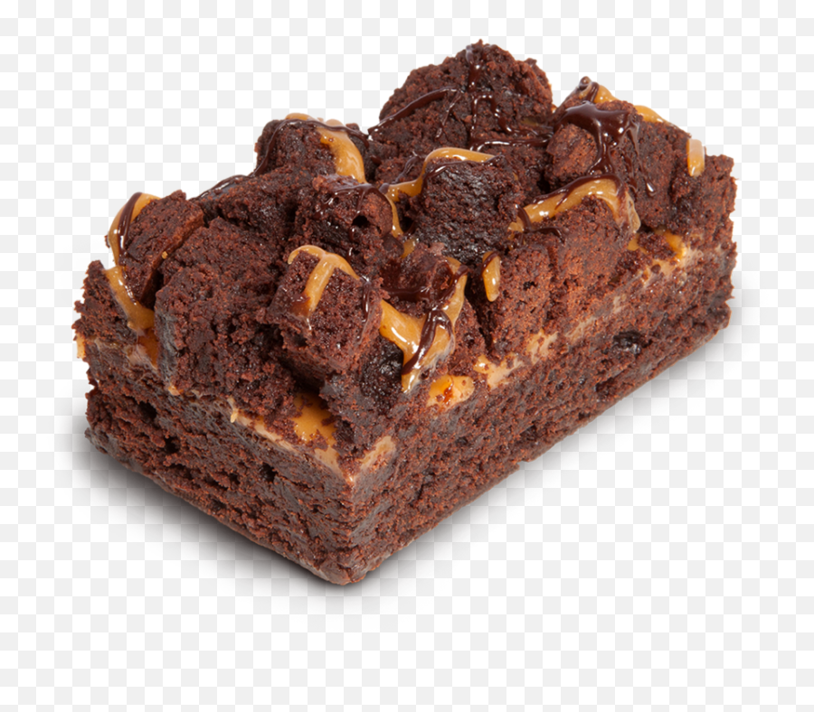 Chocolate Caramel Brownie Sheet Cake - Caramel Brownies Png,Brownie Png