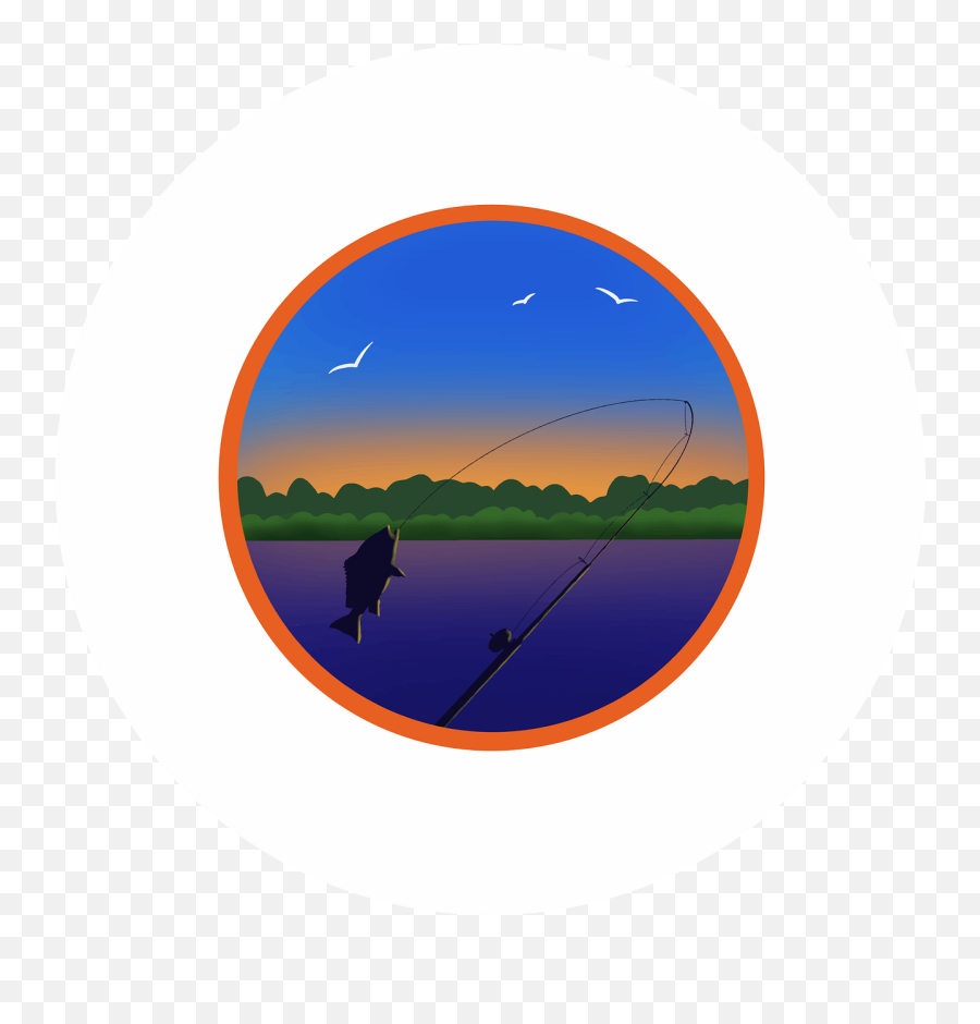 Fishing Fish Logo - Circle Png,Fish Logo