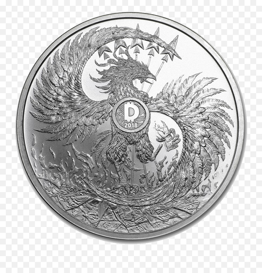 1oz Silver Shield Round - Silver Coin Png,Silver Shield Png