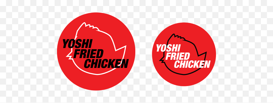 Yoshi Fried Chicken - Circle Png,Chicken Logo