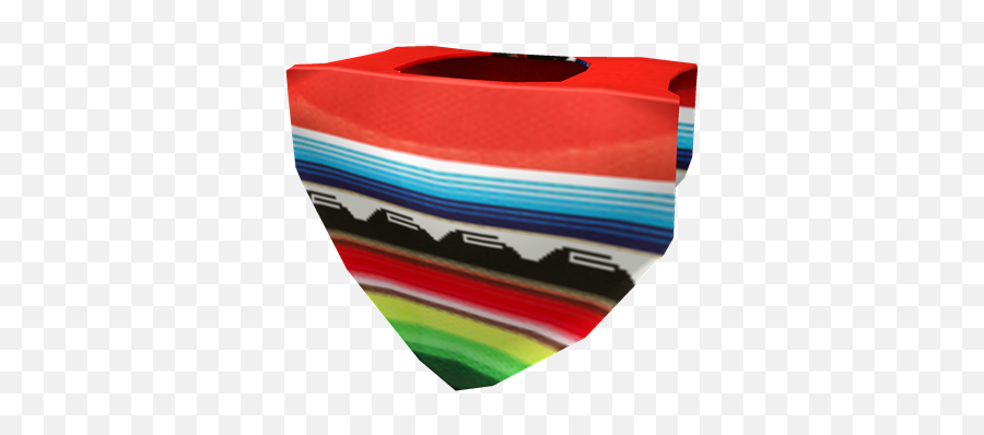Download Hd Colorful Poncho - Roblox Poncho Transparent Png Carmine,Poncho Png