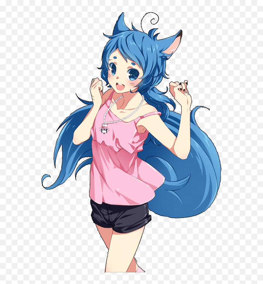 Cat Girl Transparent Png - Anime Cat Girl Png,Girl Transparent