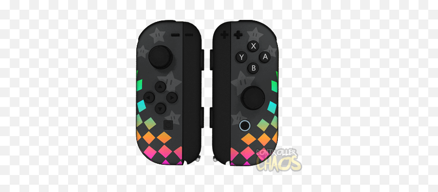 Rainbow Road - Nintendo Switch Controller Rainbow Png,Nes Controller Png