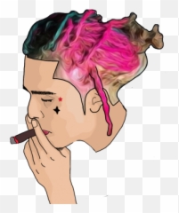 Lil Pump Hair Png U2013 Free Images Vector Psd Clipart - Illustration