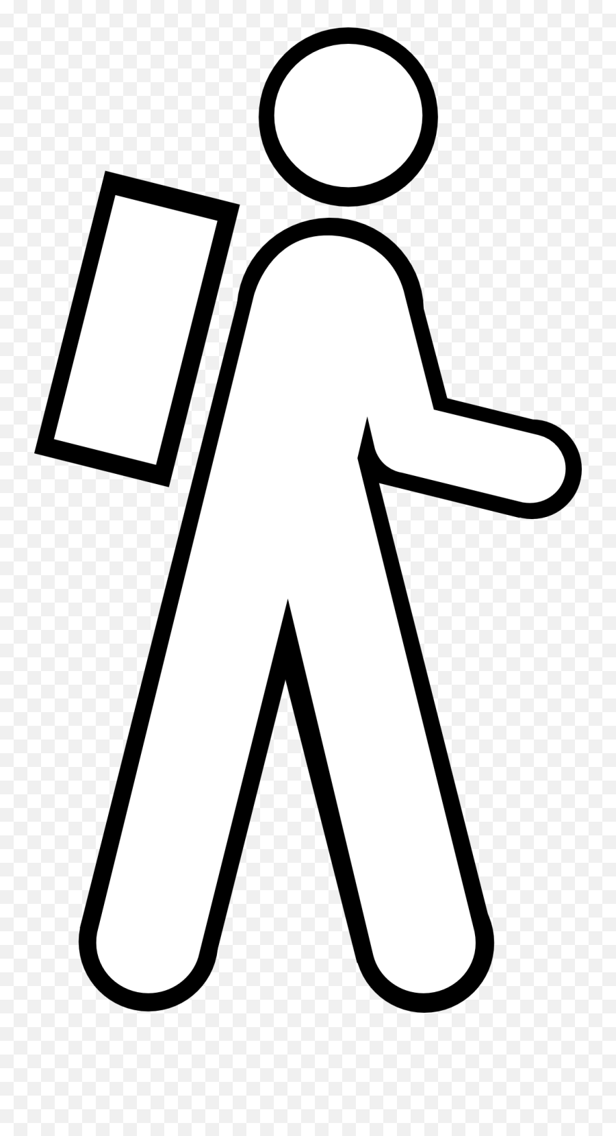 Hiking Walking Rucksack - Free Vector Graphic On Pixabay Walking Stick Man With Back Pack Png,Backpack Png
