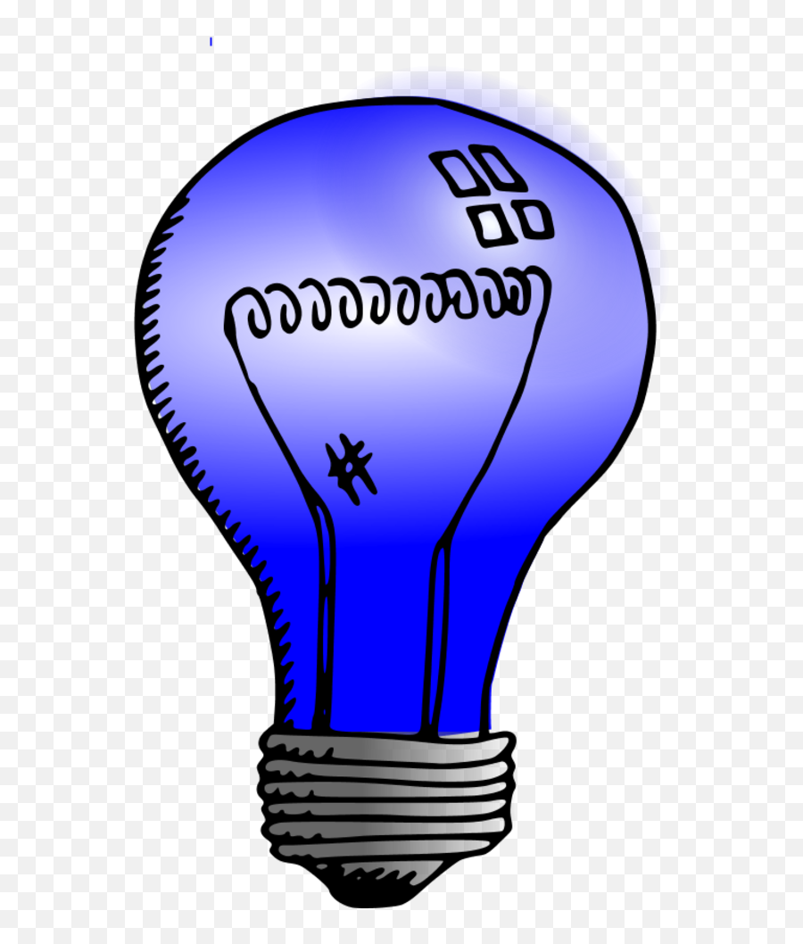 Light Bulb Cartoon - Light Bulb Clip Art Transparent Light Bulb Cartoon Lamp Png,Light Bulb Clip Art Png