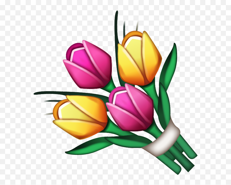 Download Bouquet Emoji Image In Png Island - Flower Emoji,Could Png