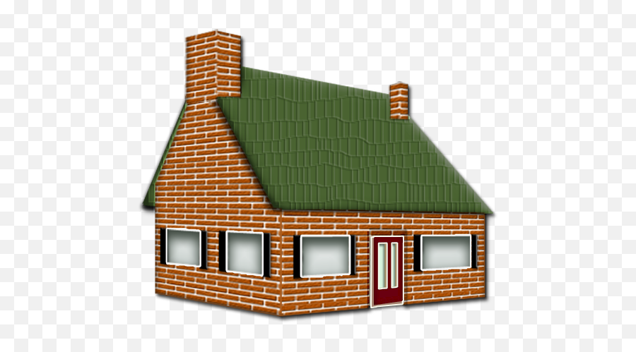 25 Brick House Clipar Clipart Clipartlook - House Made Of Bricks Clipart Png,House Cartoon Png