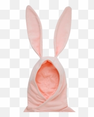 Bunny Ears Ls Hooded Dress - Soft png