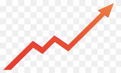 Arrow Icon - Rising arrow png download 24803508 Free Stock Rise Transparent