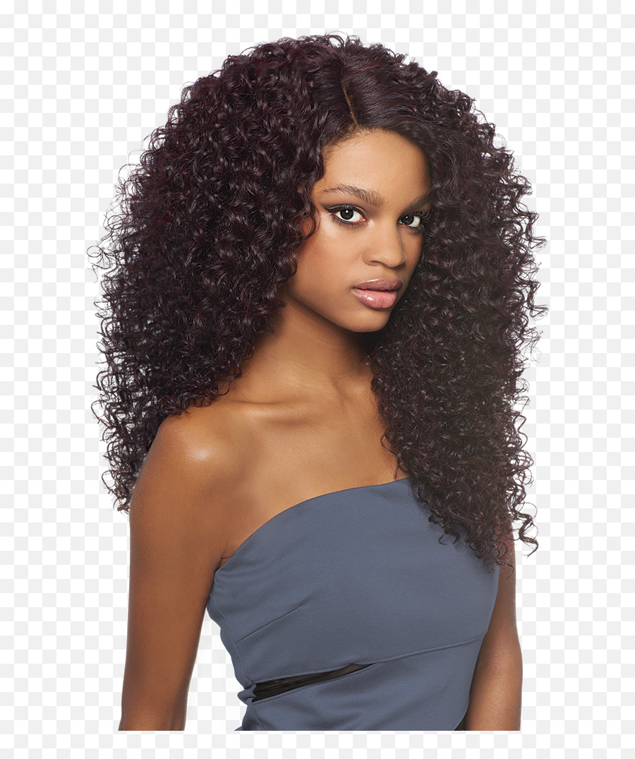 Outre Lace Front Wig Batik Dominican Curly Bundle Hair - Wig Png,Transparent Wig