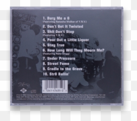 Thug Life Vol 1 Cd - 2pac Album png