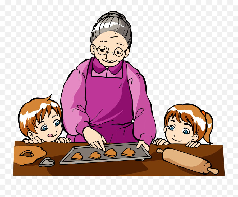 Download Grandparent Grandma Clipart Explore Pictures - Grandma Clipart Png,Cookie Clipart Png