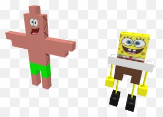 Sponge Boob And Patsick - Spongebob Skinny Jeans png