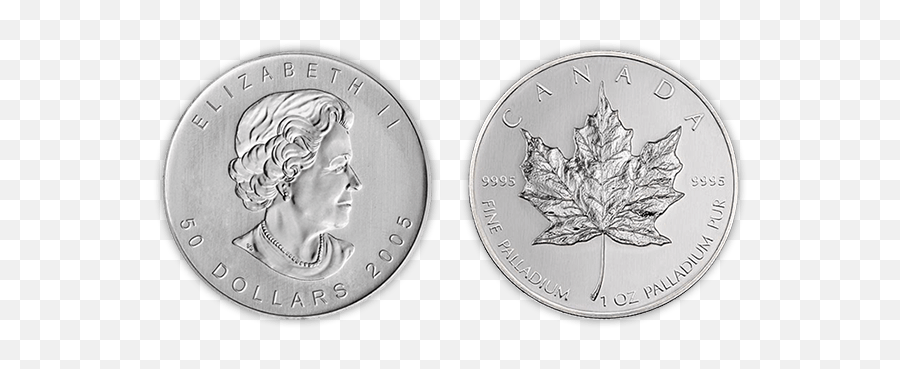 Canadian Palladium Maple Leaf Coins Gold Ira Guide - Canadian Silver Maple Leaf Png,Canadian Maple Leaf Png