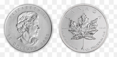 Canadian Palladium Maple Leaf Coins Gold Ira Guide - Silver png