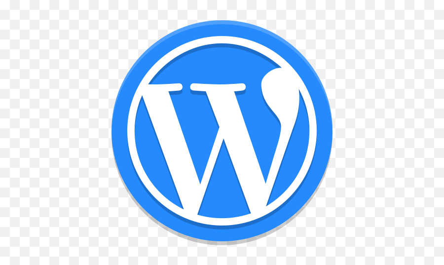 Wordpress Icon - Wordpress Logo Icon Png,Wordpress Icon Png