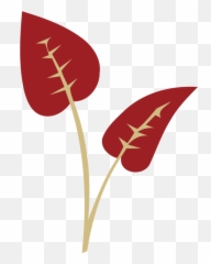 Thanksgiving Red Leaf Anthurium For Fall Leaves - Lovely png