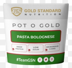 Pot O Gold - Pasta Bolognese GSN Standard Nutrition png