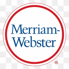 Transparent Antonyms Merriam Webster - Logo png