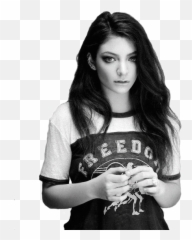 Omg A Lorde Transparent Discovered By Lser User - For Teen png