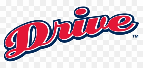 Greenville Drive Wordmark Logo - South Atlantic League SAL Transparent png