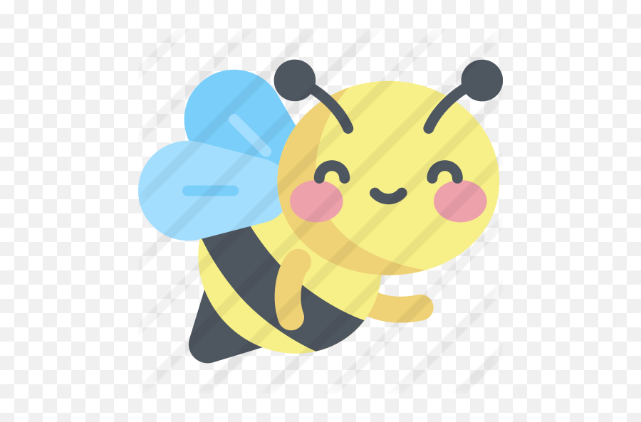 Bee - Free Animals Icons Happy Png,Free Bee Icon