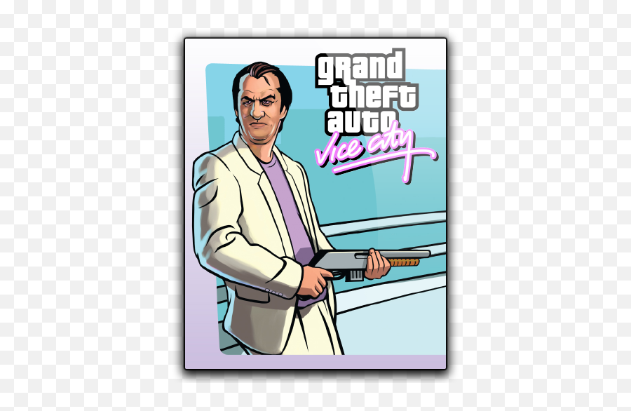 Gtavicecity Icon 512x512px Png - Gta Vice City Pic Png,Gta Vc Icon Download
