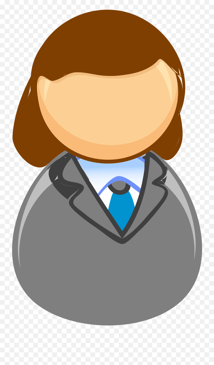 Icon Of Faceless Woman Brunette Suit Free Image Download - Customer Service Representative Blog Png,Icon Of Business Woman