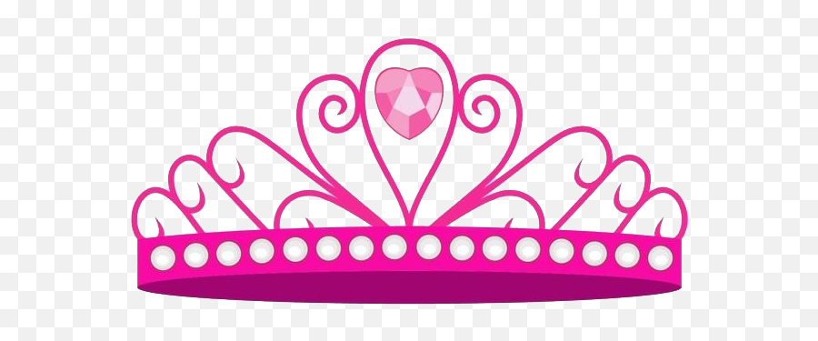 Pink Princess Crown Png Transparent Image Mart - Transparent Background Princess Crown Png,Crown With Transparent Background