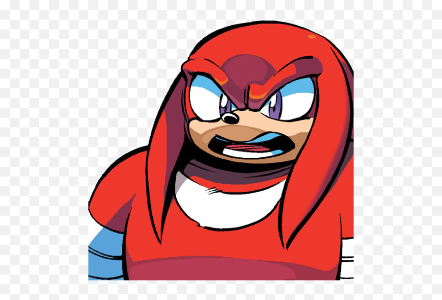 No Context Sonic - Fictional Character Png,Knuckles The Echidna Icon