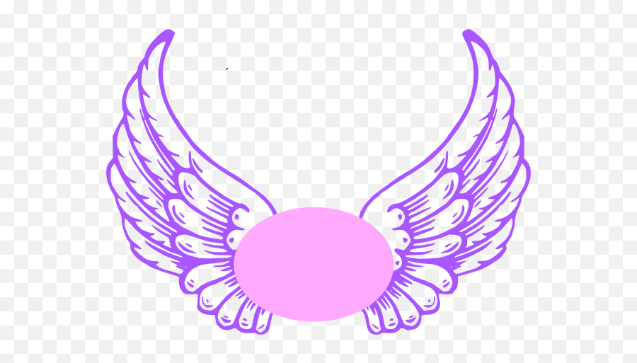 Png Angel Halo Wings Transparent - Angel Wings Frame Clip Art,Angel Halo Transparent Background