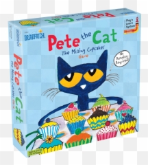 Cat And The Missing Cupcakes Book - Pete The Cat Game Png,Pete The Cat Png