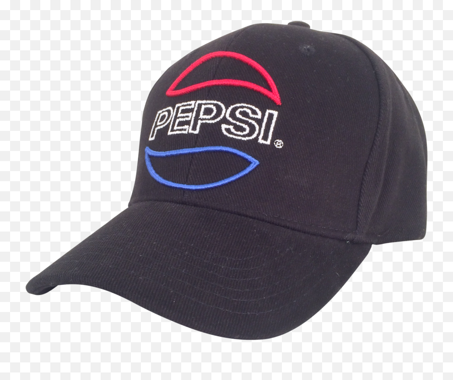 Pepsi Logo Baseball Hat - Black Baseball Cap Png,Pepsi Logo Transparent