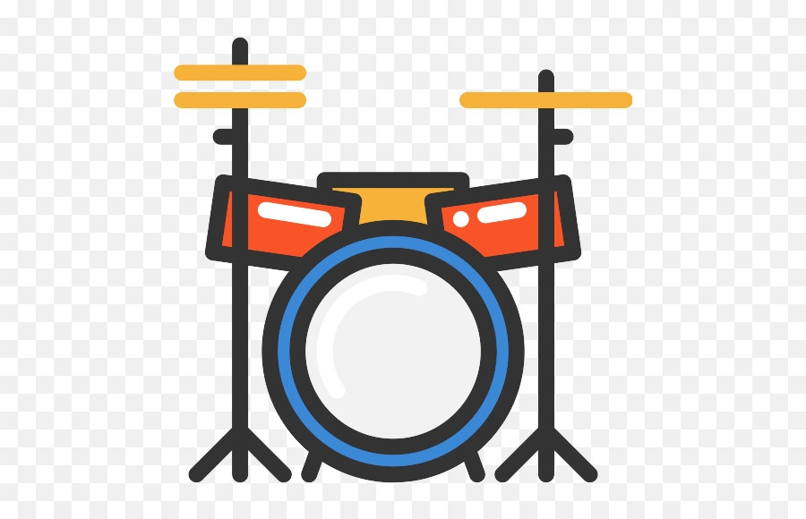 Drum With Drumsticks Svg Vectors And Icons - Png Repo Free Drum Set Icon,Drummer Icon