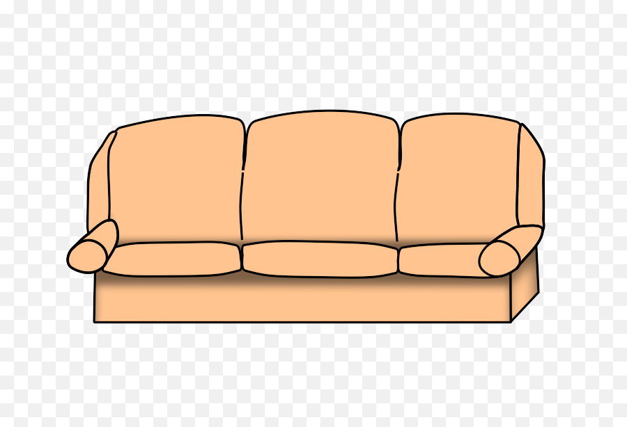 Couch Clipart Png Transparent - Couch Clip Art Png,Couch Transparent Background