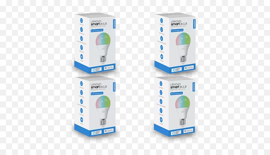 Lenovo Smart Color Bulb - 4 Pack Png,Lenovo Icon Pack