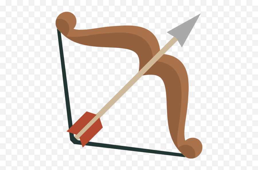 Bow Icon Png 141795 - Free Icons Library Bow And Arrow Icon Png,Bow And Arrow Png
