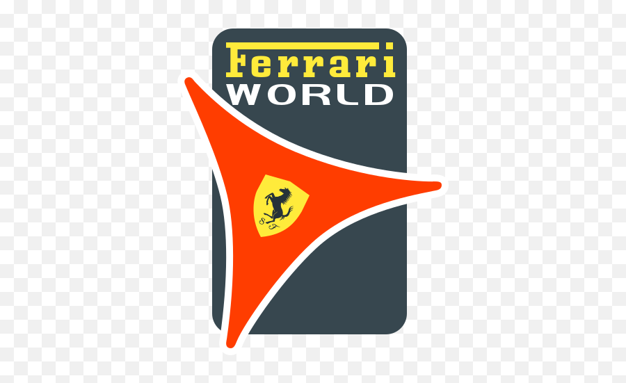 Ferrari Logo Icon - Ferrari World Logo Vector Png,Ferrari Logo Image