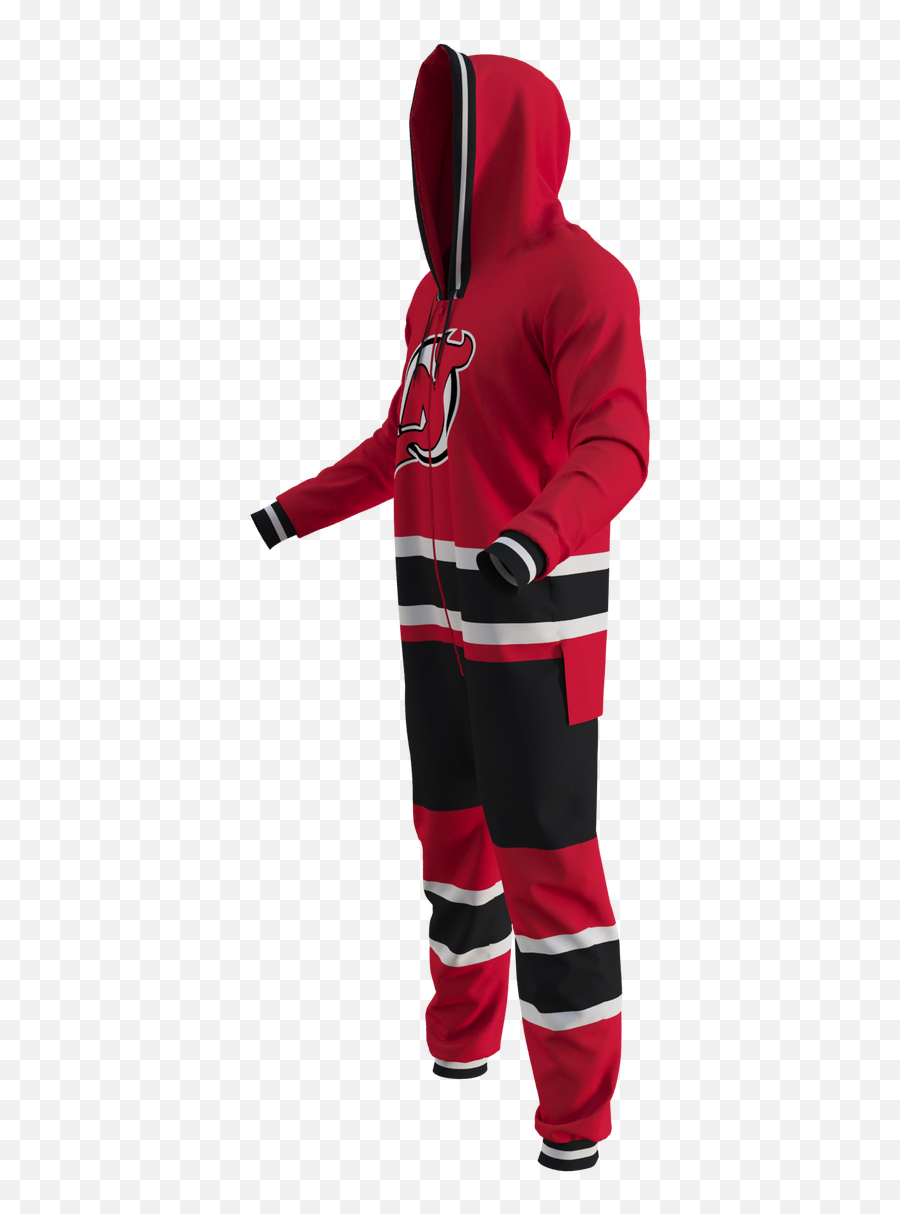 New Jersey Devils Nhl Onesie - Costume Png,New Jersey Devils Logo Png