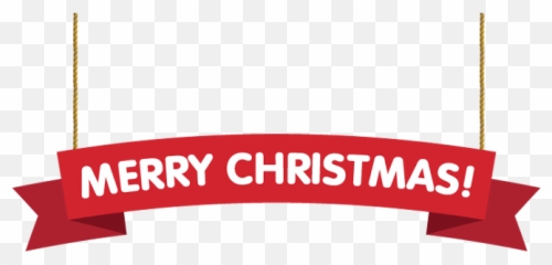 Merry Christmas Banner Png 1 Image - Sign