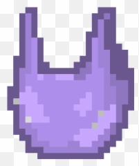 Download Hd Purple Plastic Bag - Japan Flag 8 Bit Deadpool Face Pixel Art Png,Plastic Bag Png