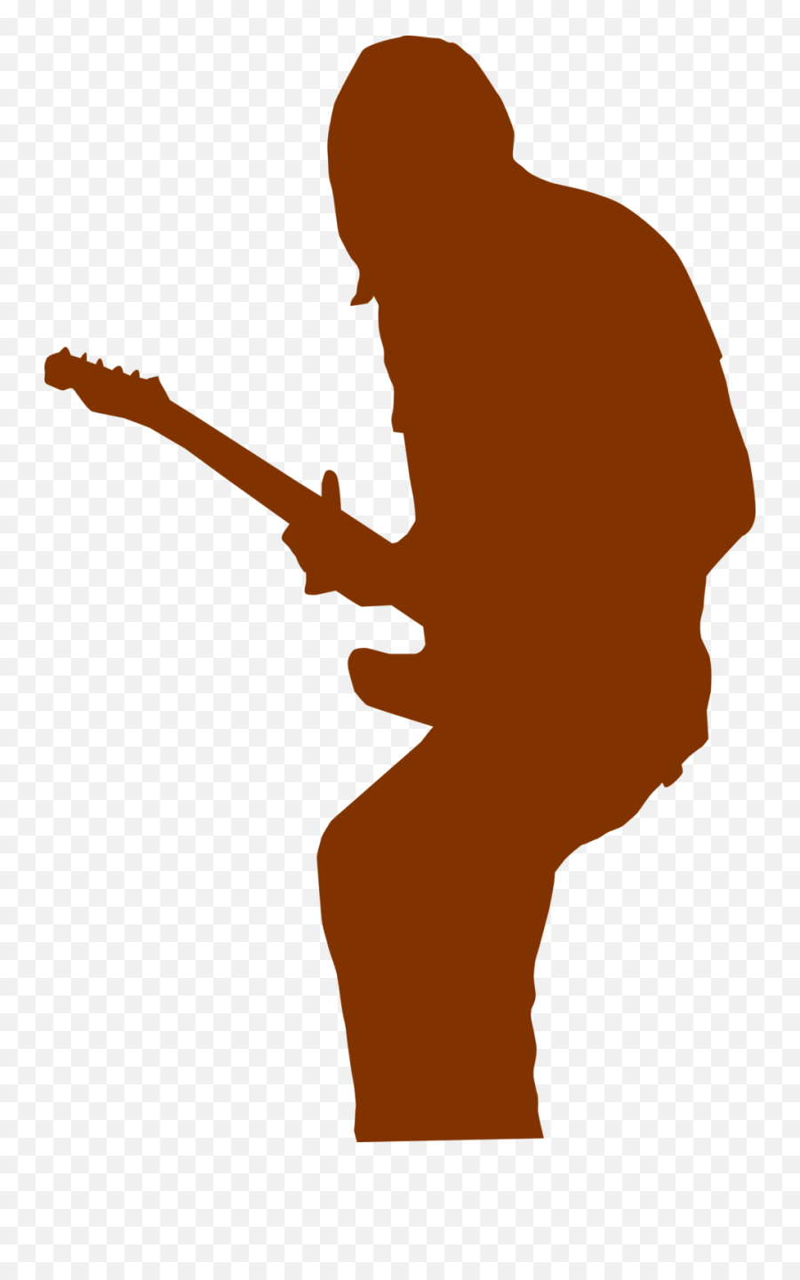 Guitarist - Guitar Player Png,Guitar Silhouette Png