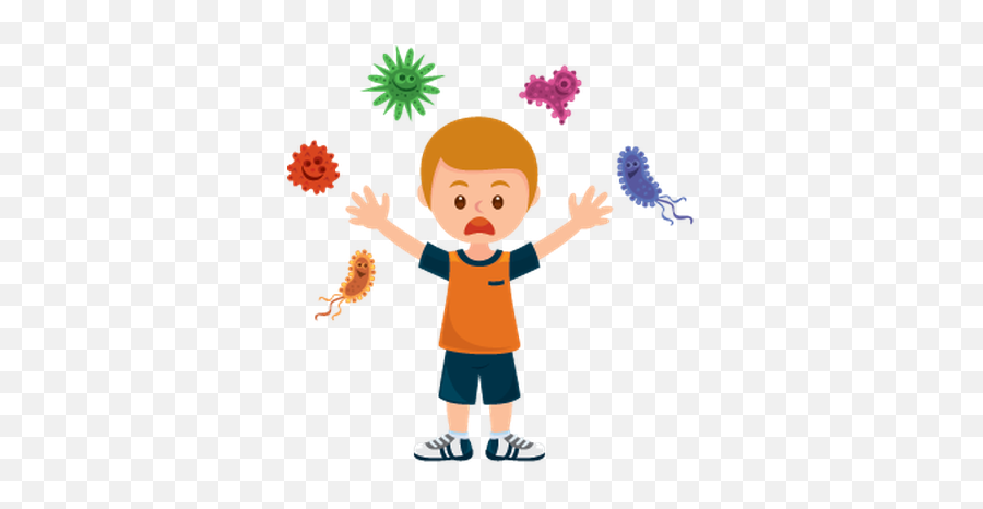 Washing Hands Get Away Bacteria Clipart The Arts Image - Kids Washing Hands Png,Bacteria Transparent Background