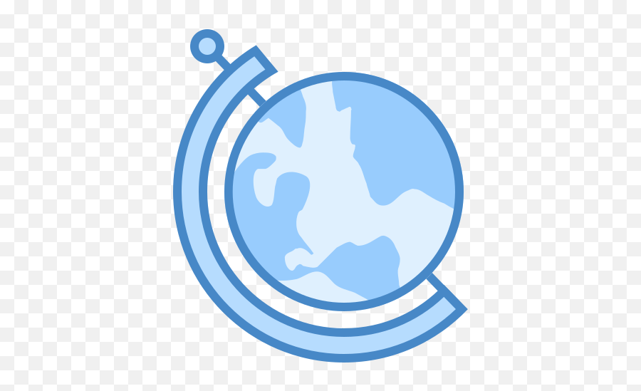 Globe Earth Icon - Free Download Png And Vector Clip Art,Earth Emoji Png
