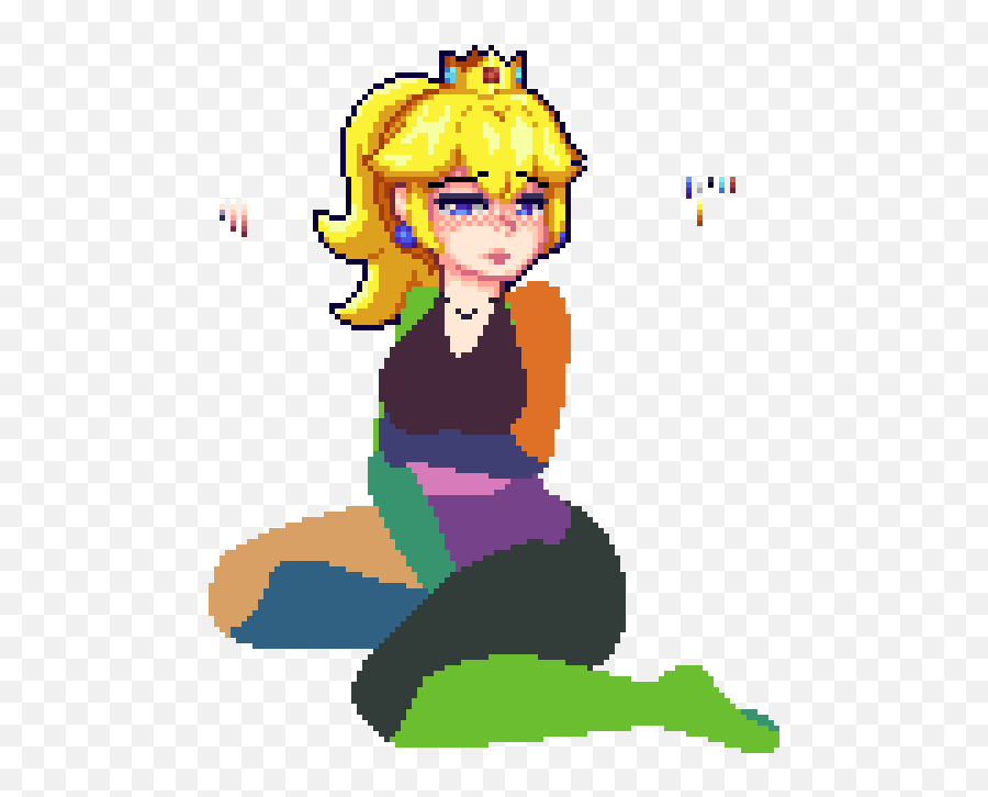 James Cabello U0027s Tweet - Princess Peach Wip Anime Illustration Png,Princess Peach Transparent